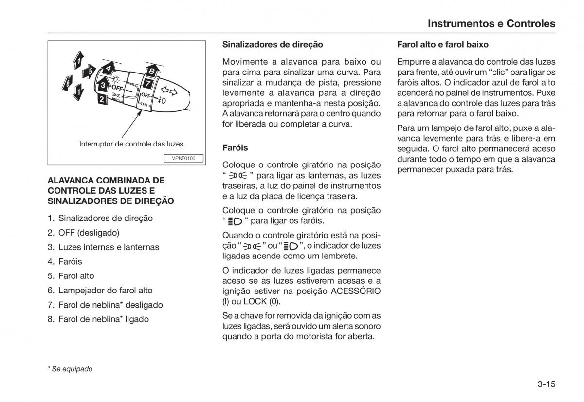 Honda City V 5 manual del propietario / page 47