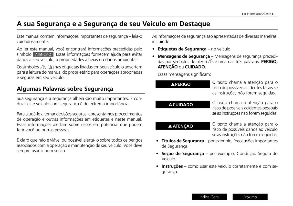 Honda City VI 6 manual del propietario / page 7