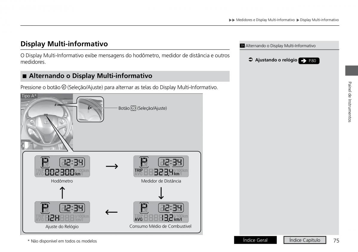 Honda City VI 6 manual del propietario / page 83