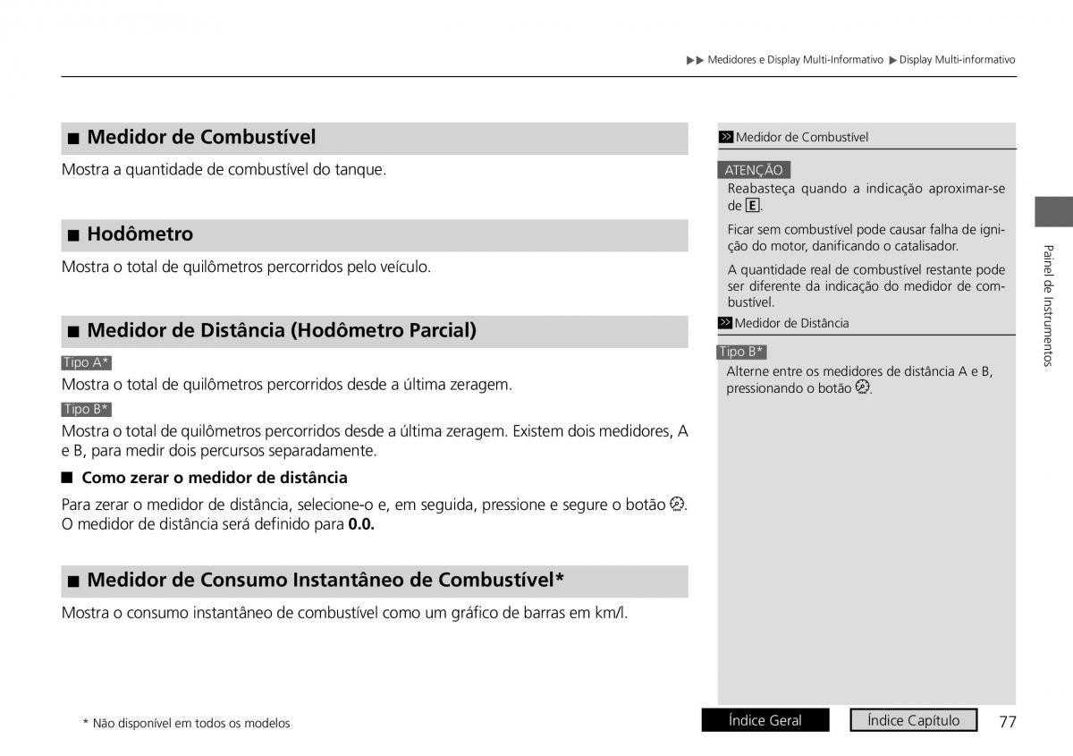 Honda City VI 6 manual del propietario / page 85