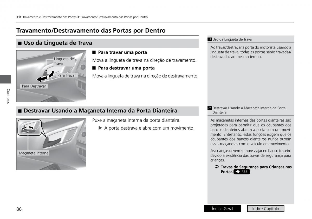 Honda City VI 6 manual del propietario / page 94