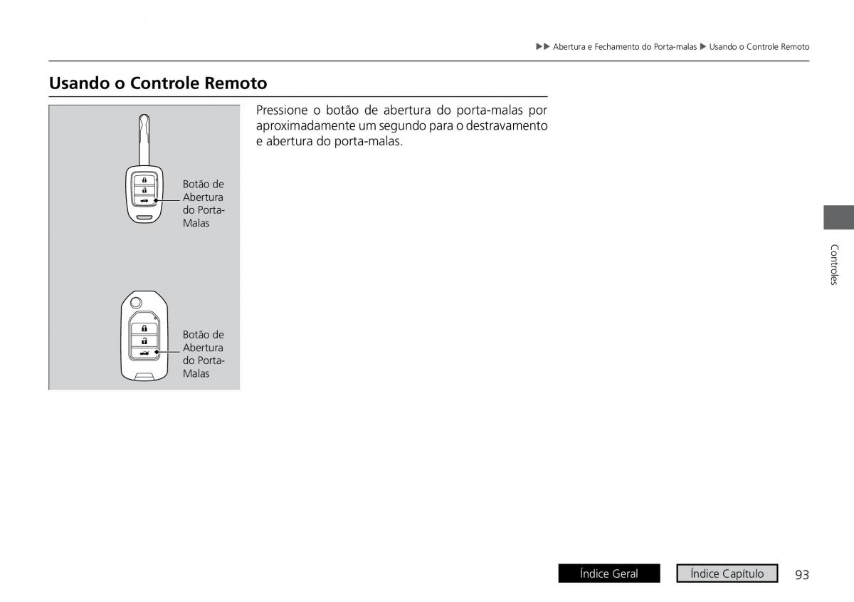 Honda City VI 6 manual del propietario / page 101