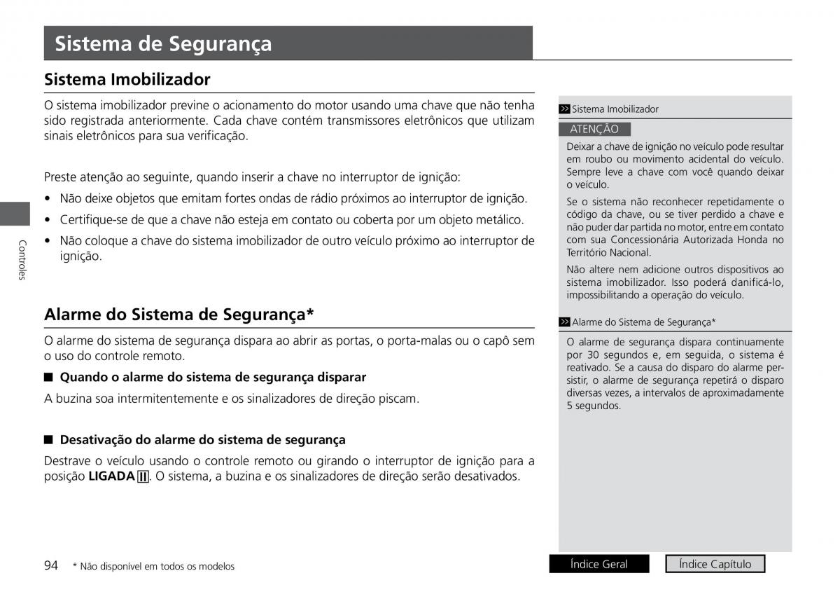 Honda City VI 6 manual del propietario / page 102