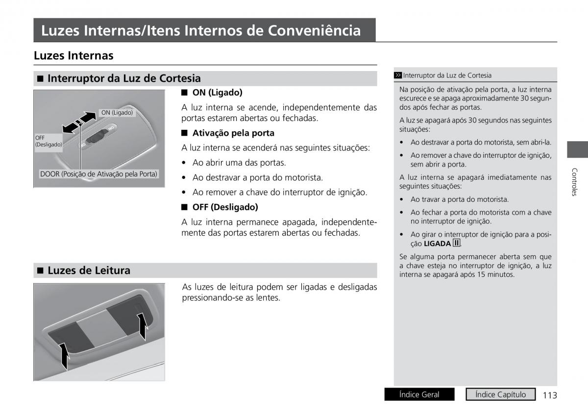 Honda City VI 6 manual del propietario / page 121