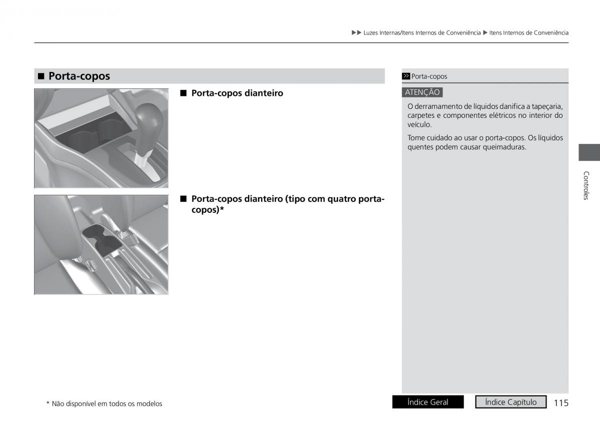 Honda City VI 6 manual del propietario / page 123