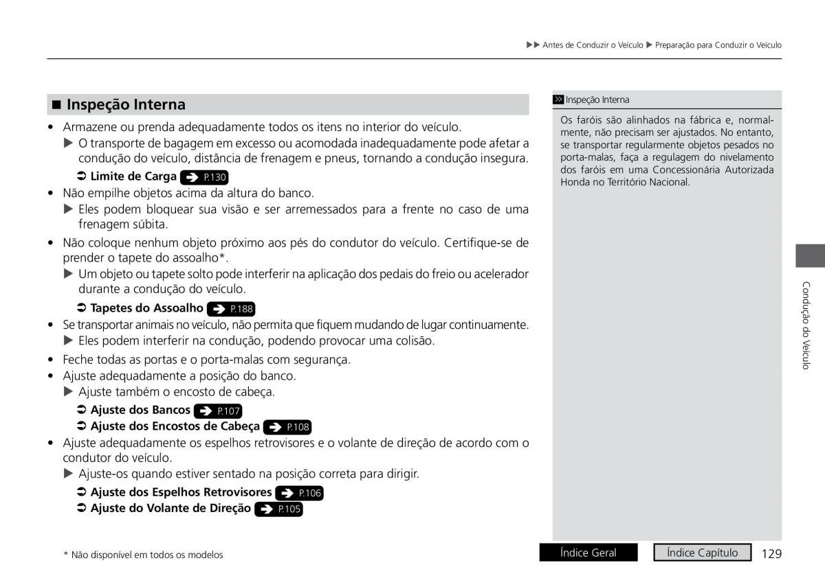 Honda City VI 6 manual del propietario / page 137