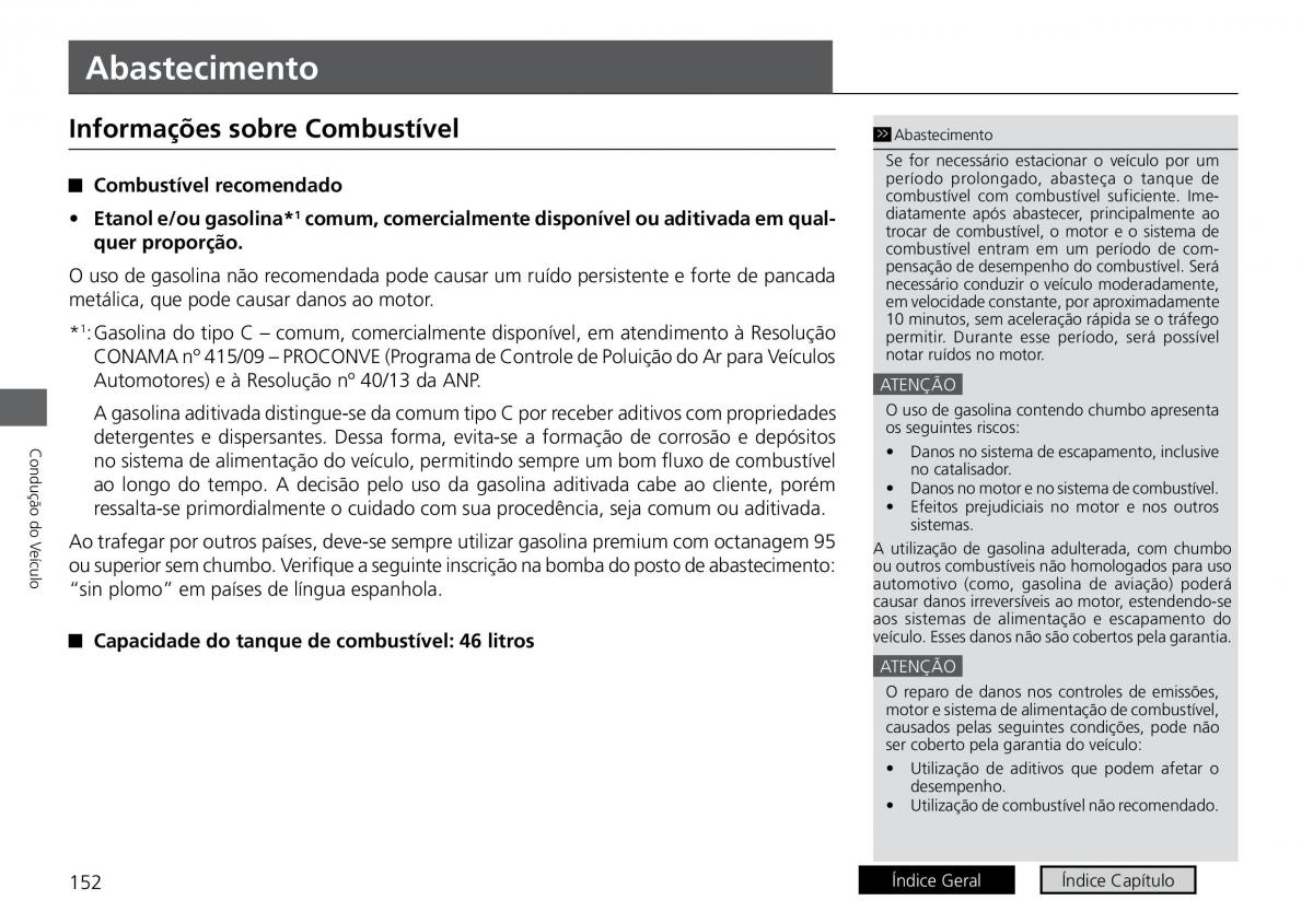 Honda City VI 6 manual del propietario / page 160