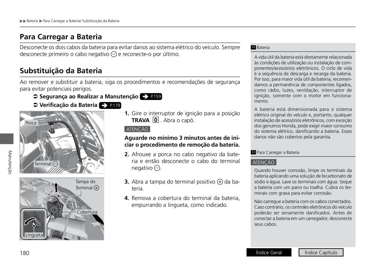 Honda City VI 6 manual del propietario / page 188