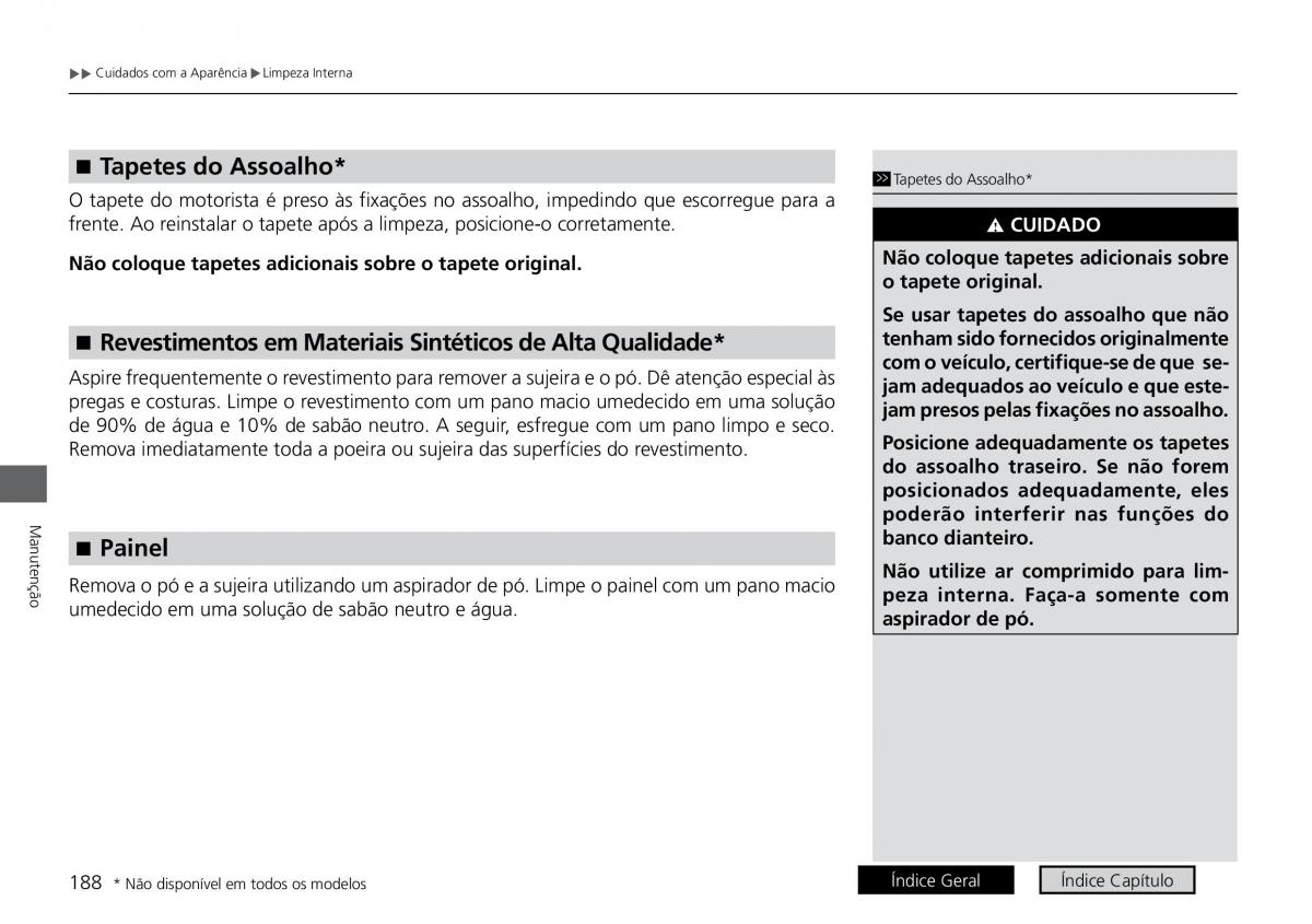 Honda City VI 6 manual del propietario / page 196