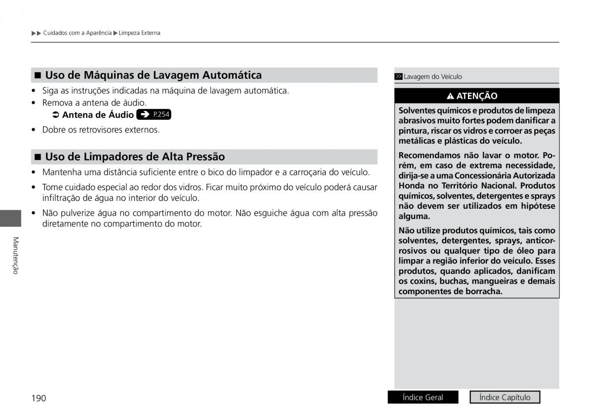 Honda City VI 6 manual del propietario / page 198