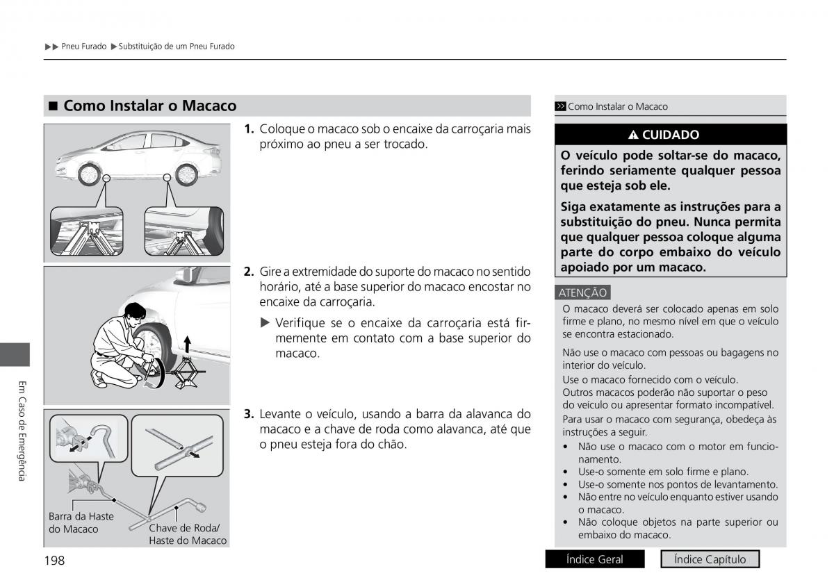 Honda City VI 6 manual del propietario / page 206