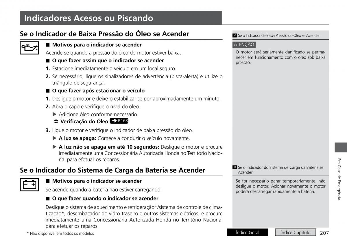 Honda City VI 6 manual del propietario / page 215