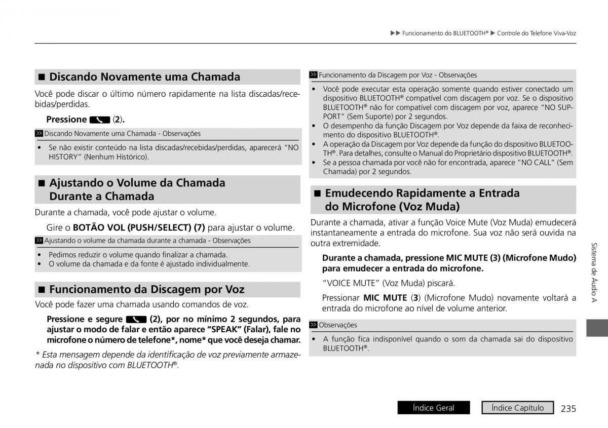 Honda City VI 6 manual del propietario / page 243