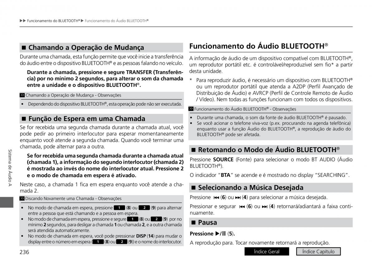 Honda City VI 6 manual del propietario / page 244