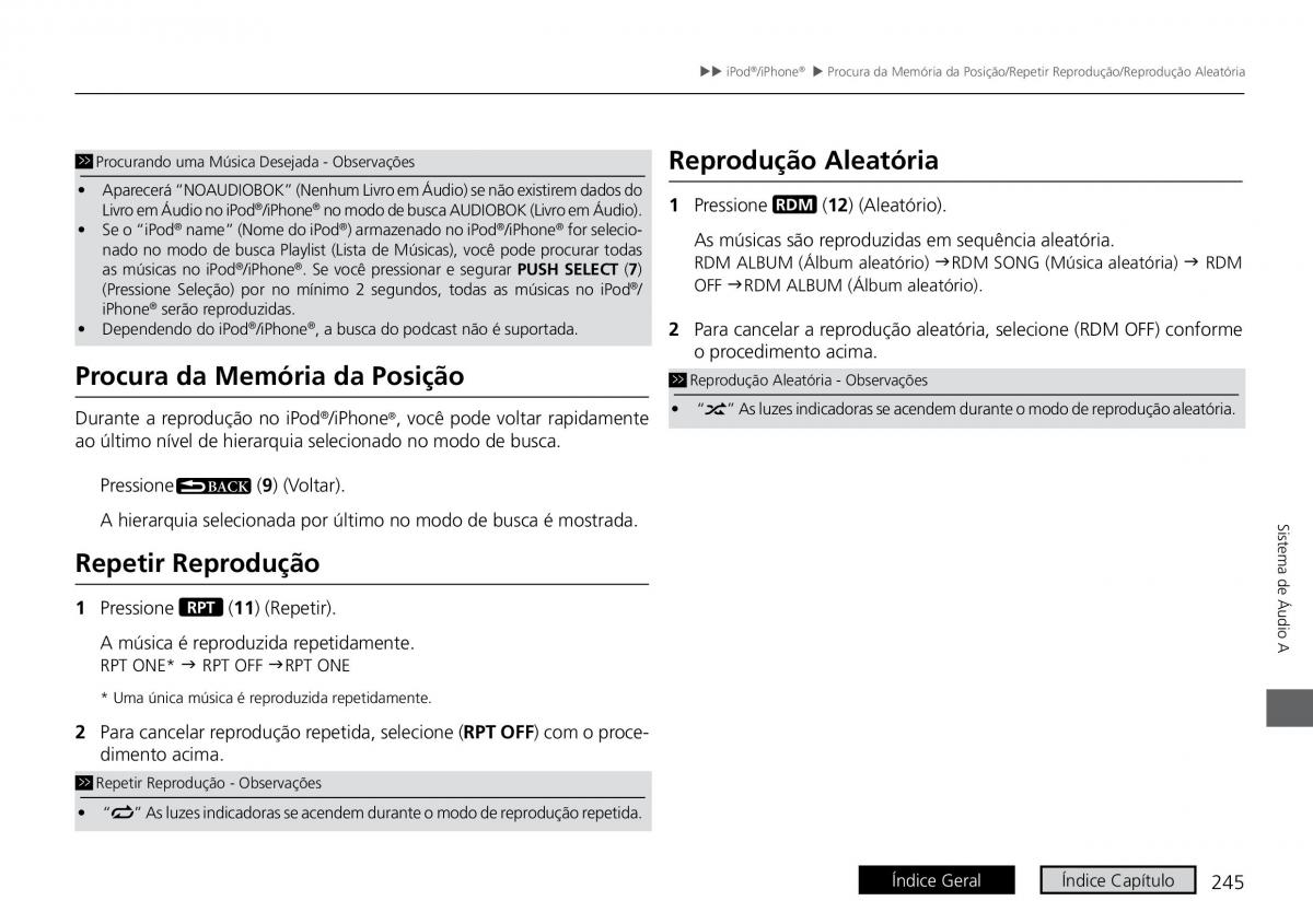 Honda City VI 6 manual del propietario / page 253