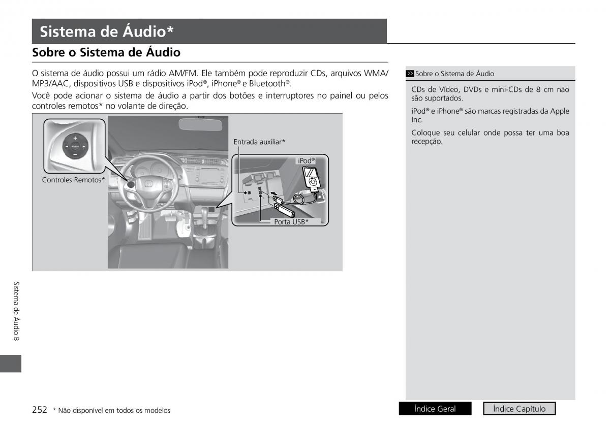 Honda City VI 6 manual del propietario / page 260