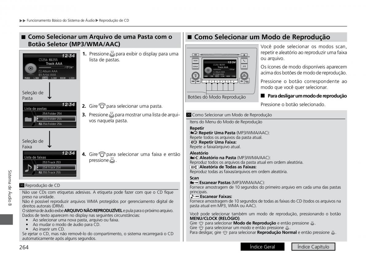 Honda City VI 6 manual del propietario / page 272