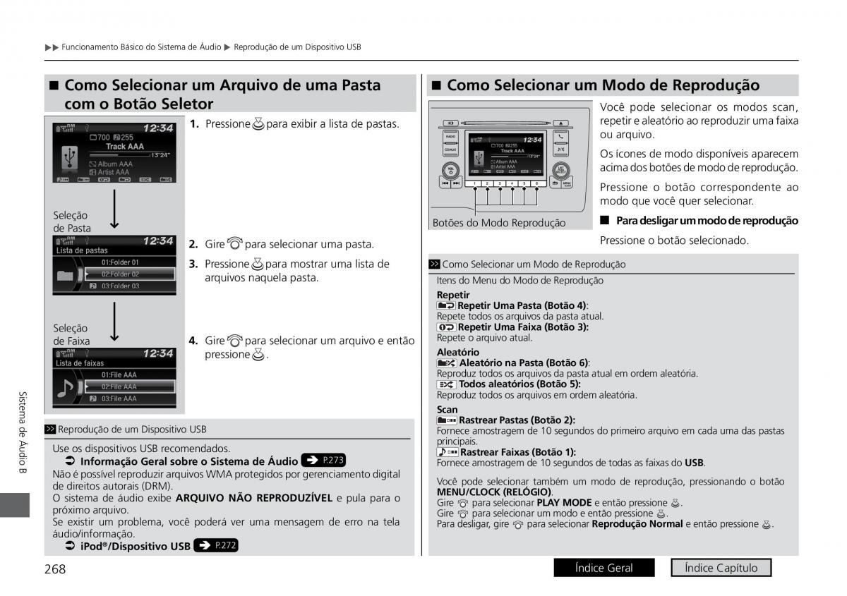 Honda City VI 6 manual del propietario / page 276