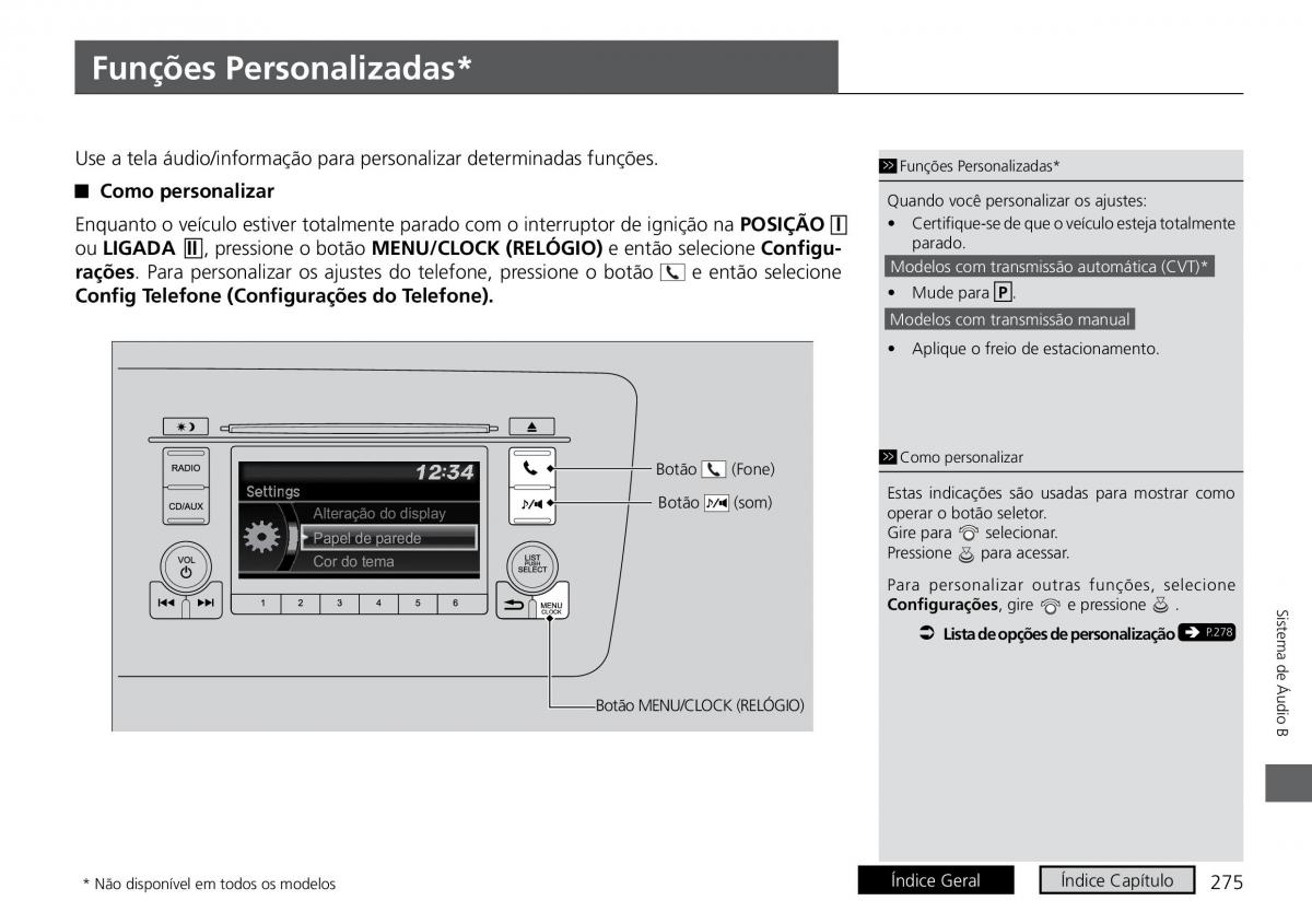 Honda City VI 6 manual del propietario / page 283