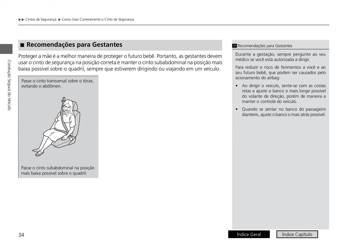 Honda City VI 6 manual del propietario / page 42