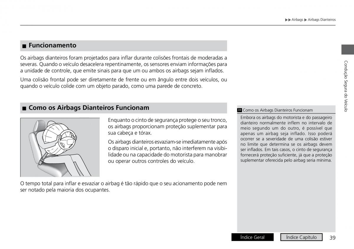 Honda City VI 6 manual del propietario / page 47