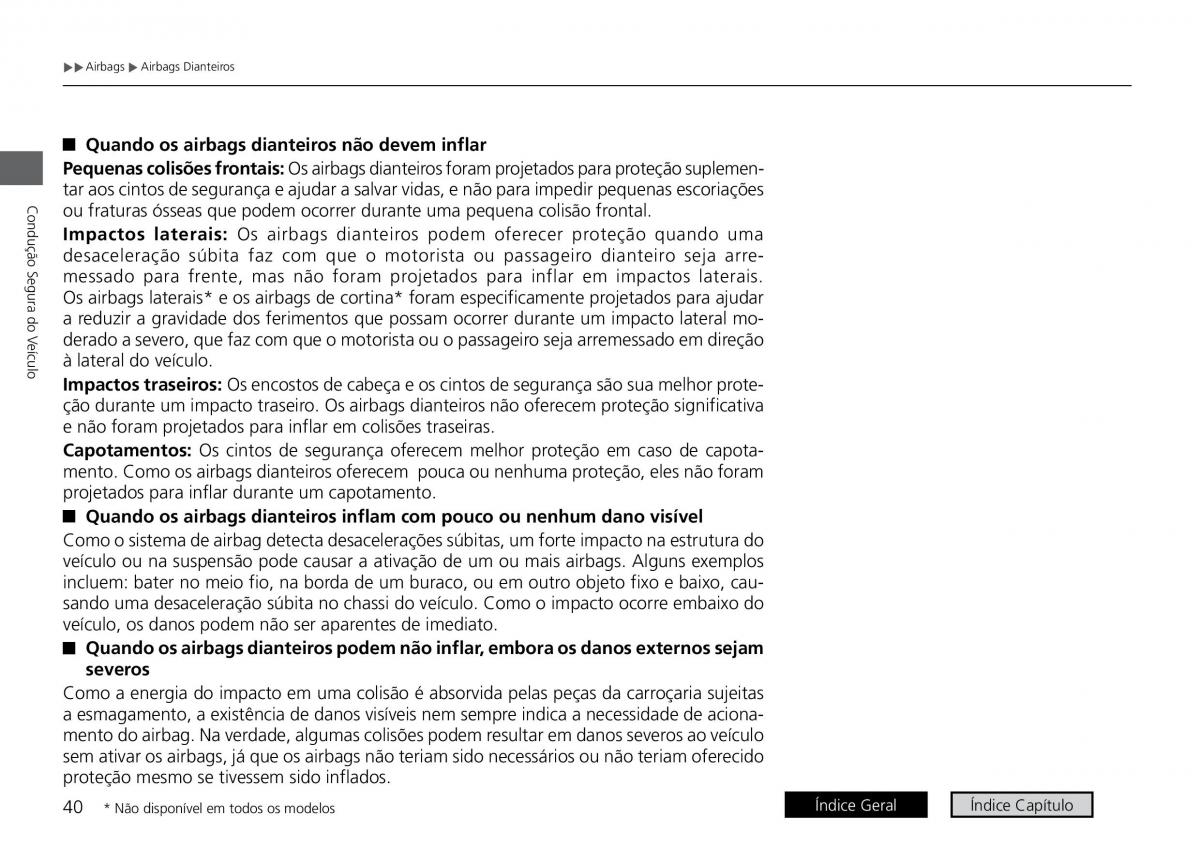 Honda City VI 6 manual del propietario / page 48