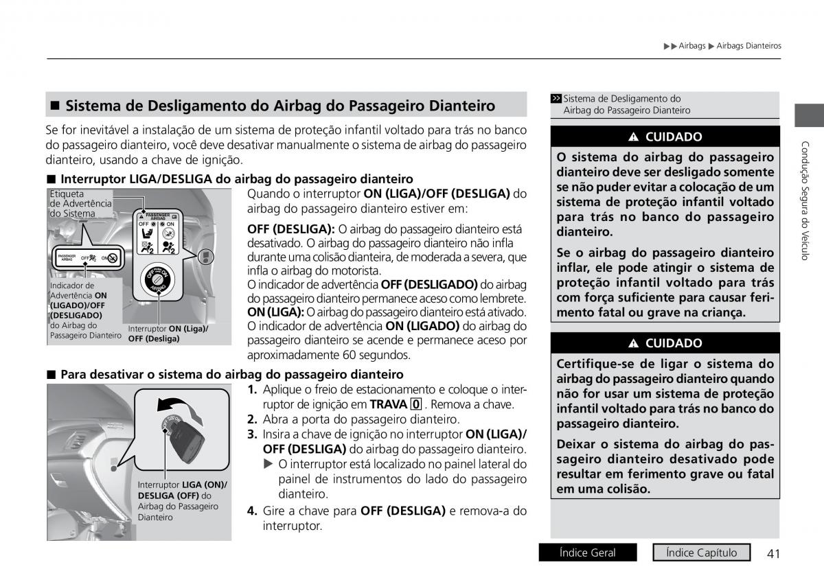 Honda City VI 6 manual del propietario / page 49