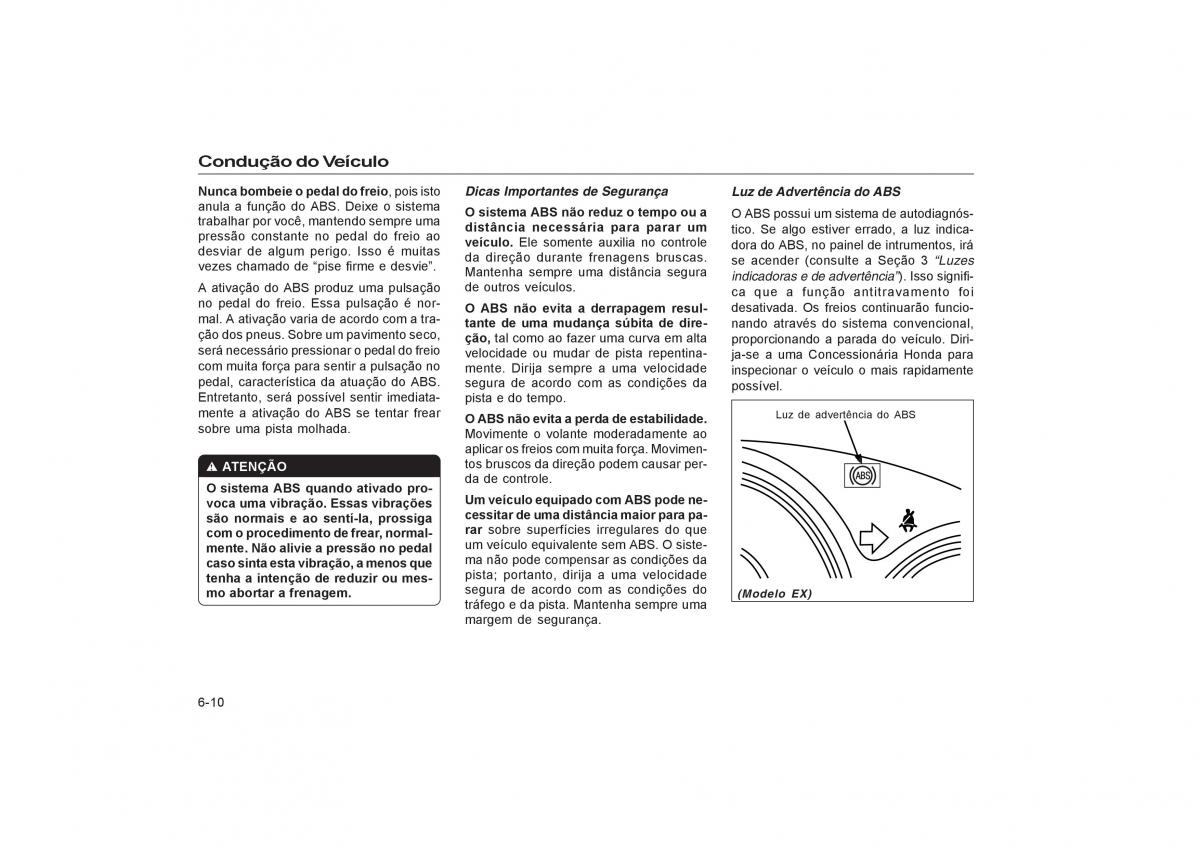 Honda Civic VII 7 manual del propietario / page 96