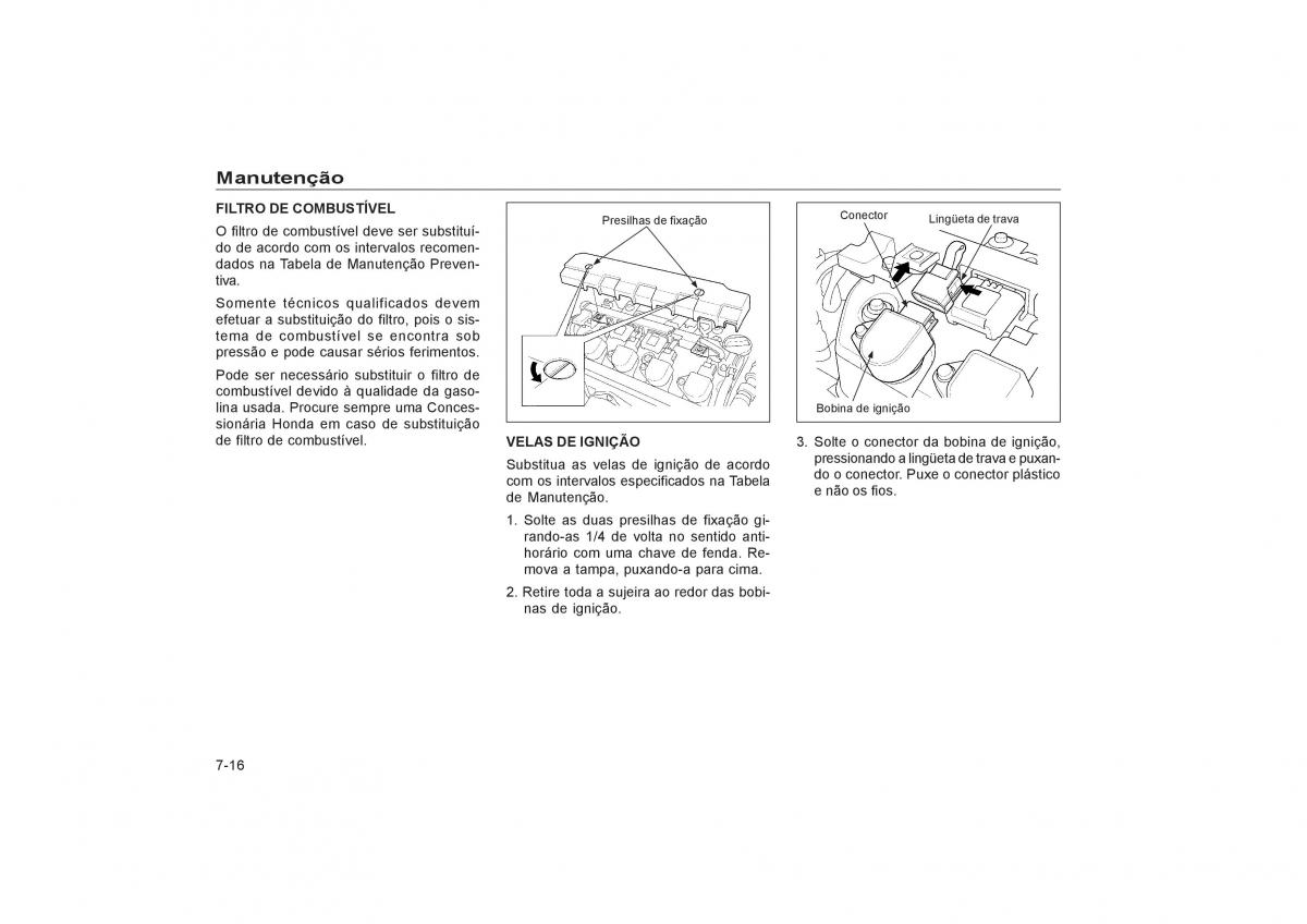 Honda Civic VII 7 manual del propietario / page 114