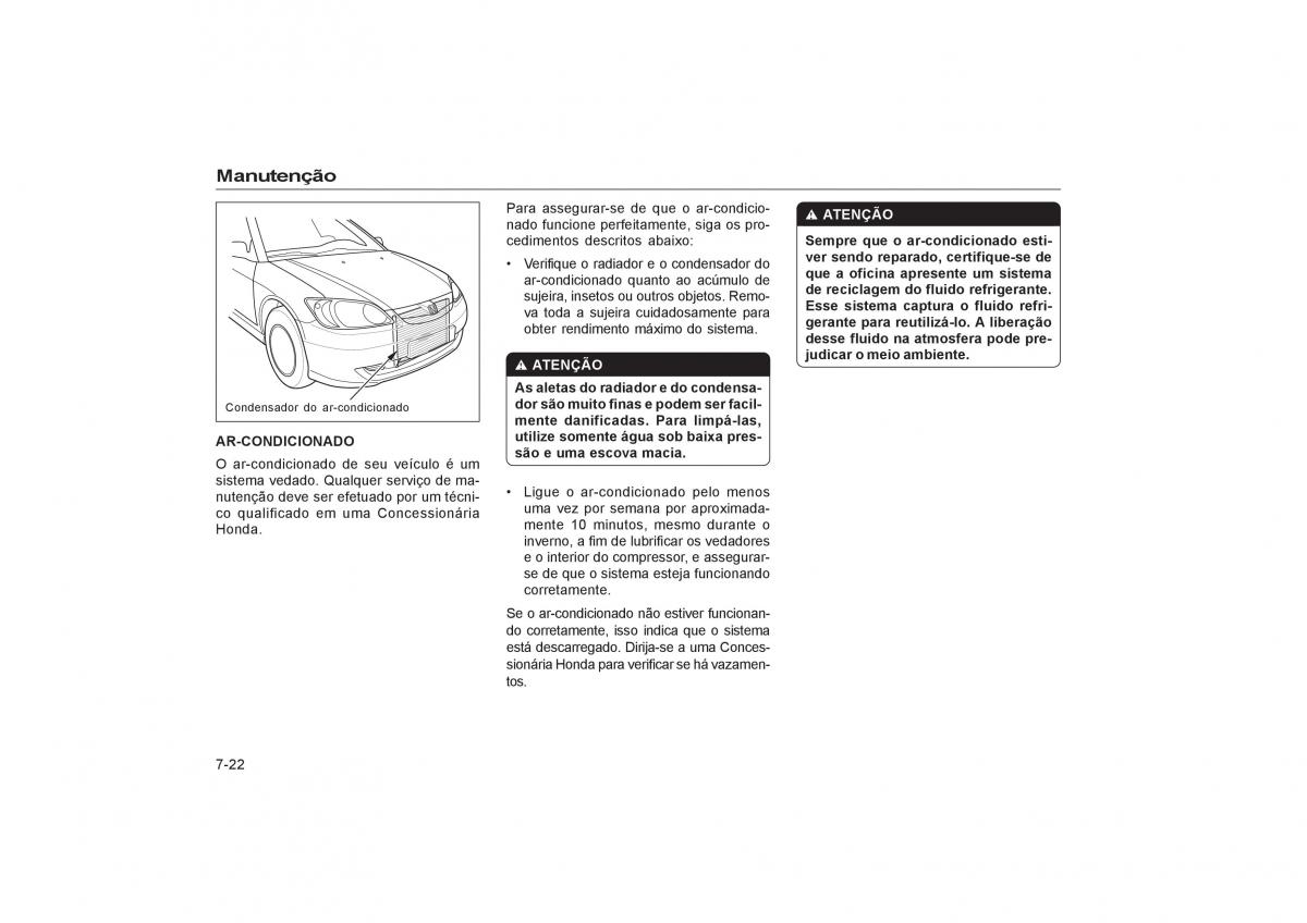 Honda Civic VII 7 manual del propietario / page 120