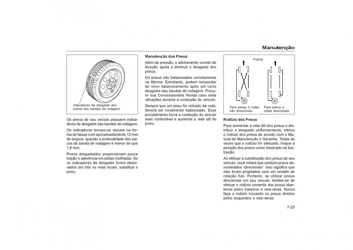 Honda Civic VII 7 manual del propietario / page 123