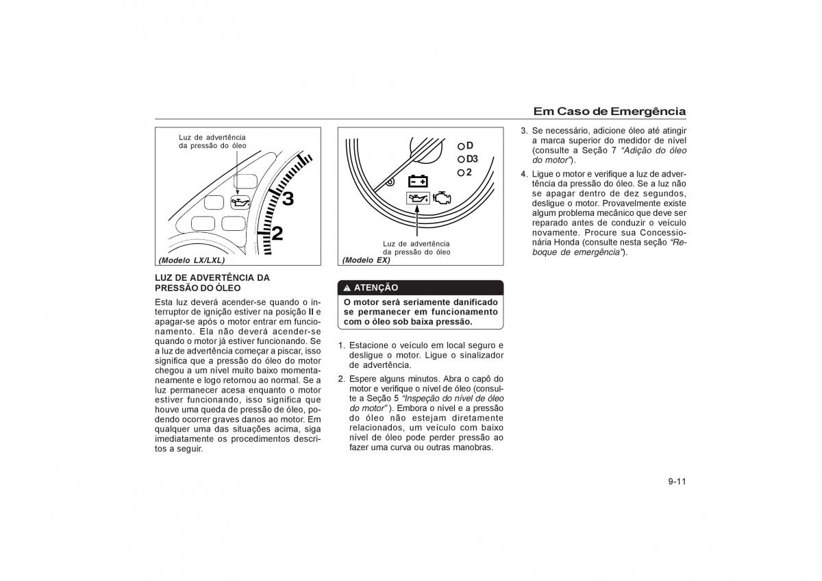 Honda Civic VII 7 manual del propietario / page 149