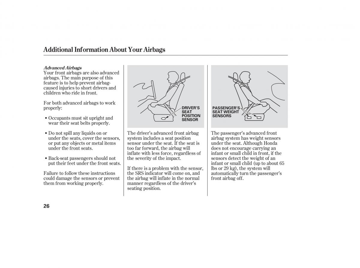 Honda Civic VIII 8 owners manual / page 93