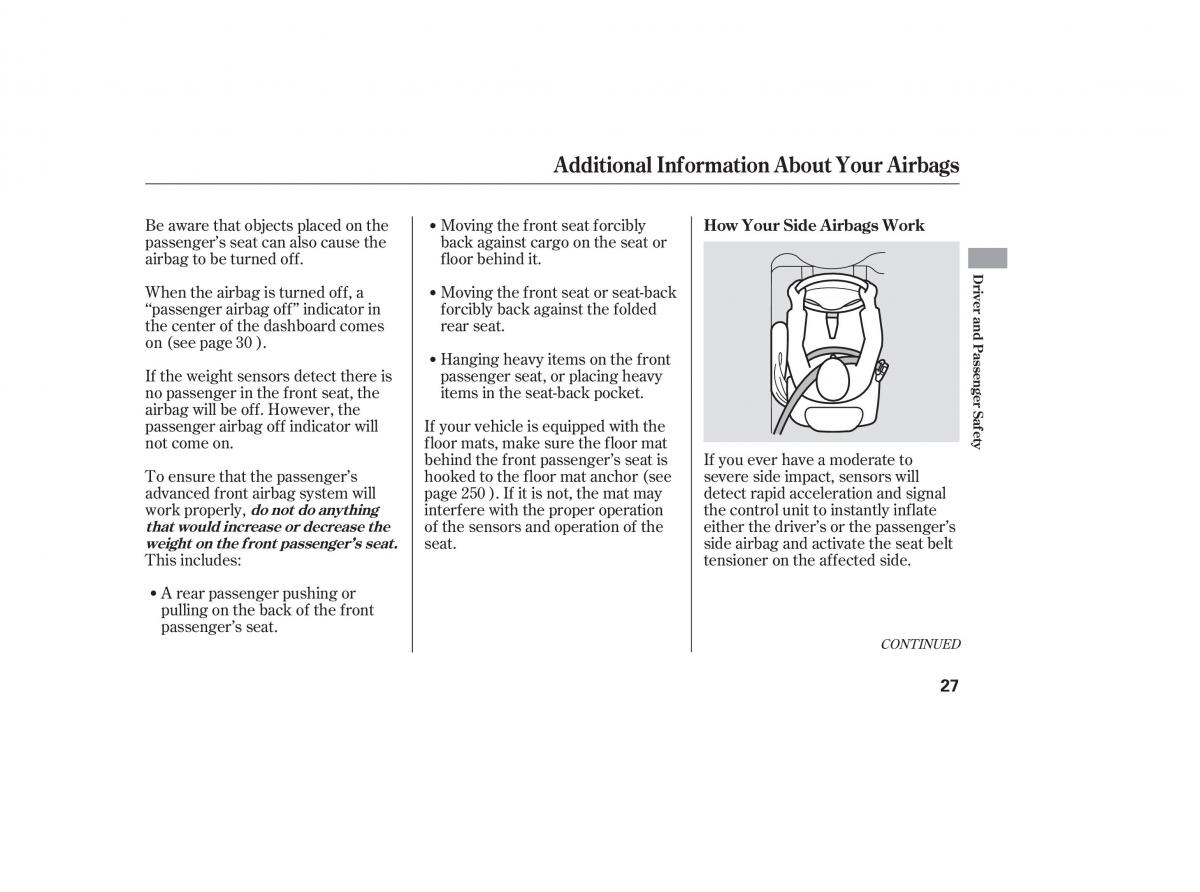 Honda Civic VIII 8 owners manual / page 94