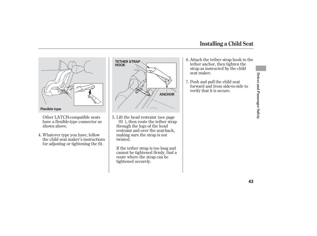 Honda Civic VIII 8 owners manual / page 117