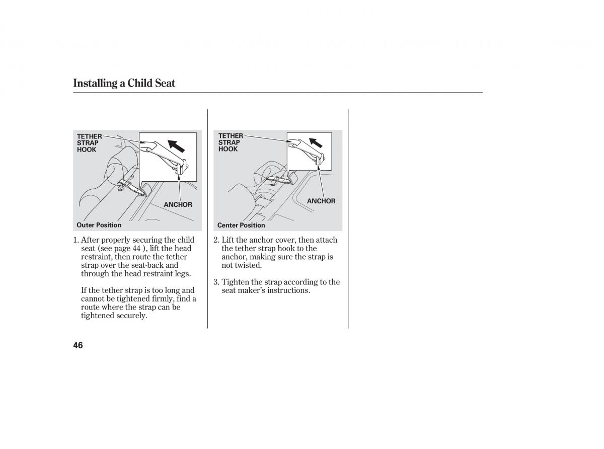 Honda Civic VIII 8 owners manual / page 121