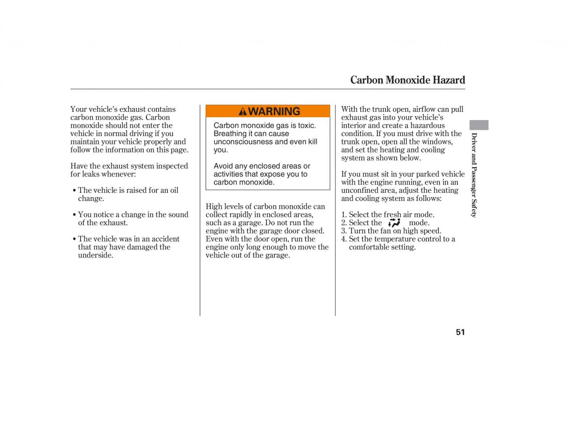 Honda Civic VIII 8 owners manual / page 127