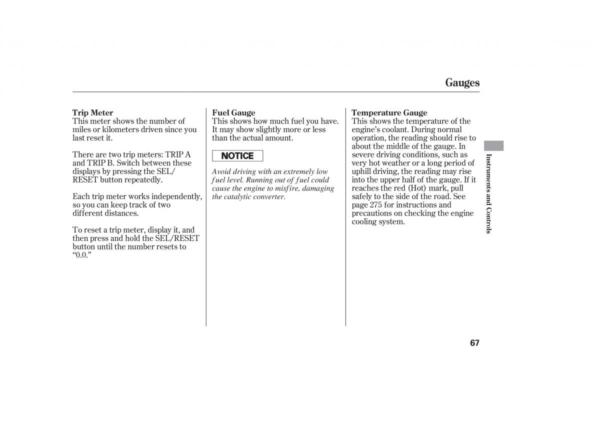 Honda Civic VIII 8 owners manual / page 142