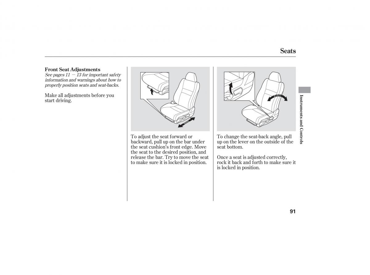 Honda Civic VIII 8 owners manual / page 173