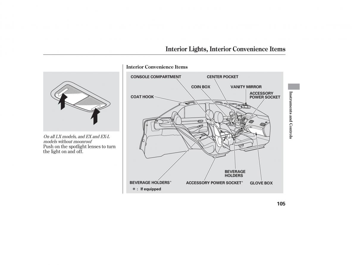 Honda Civic VIII 8 owners manual / page 189