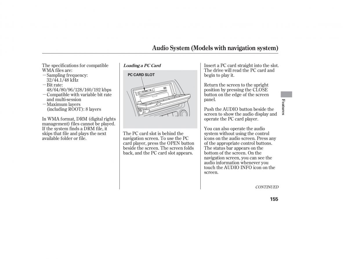 Honda Civic VIII 8 owners manual / page 240