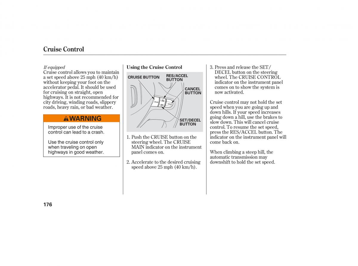 Honda Civic VIII 8 owners manual / page 262