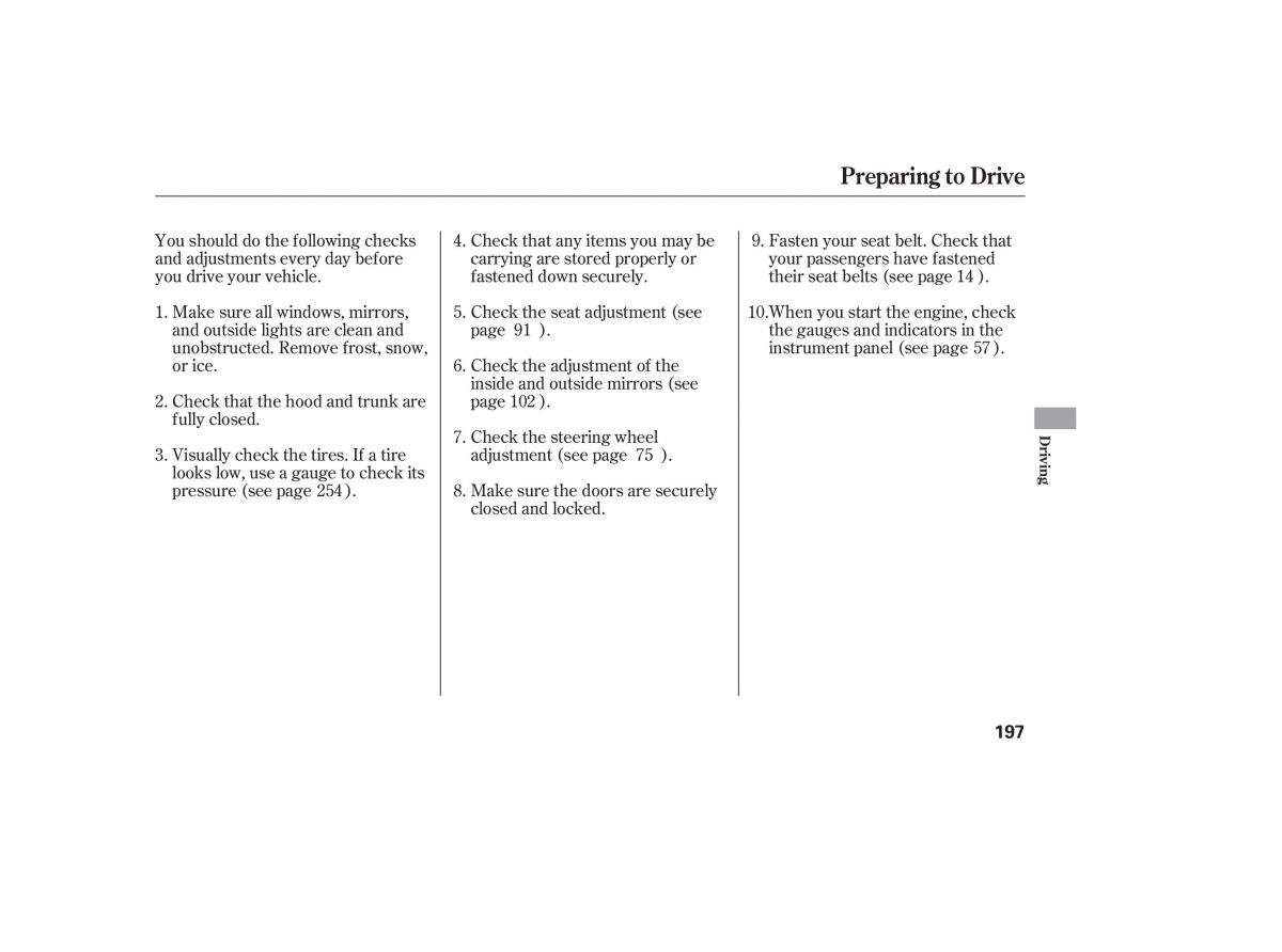 Honda Civic VIII 8 owners manual / page 284