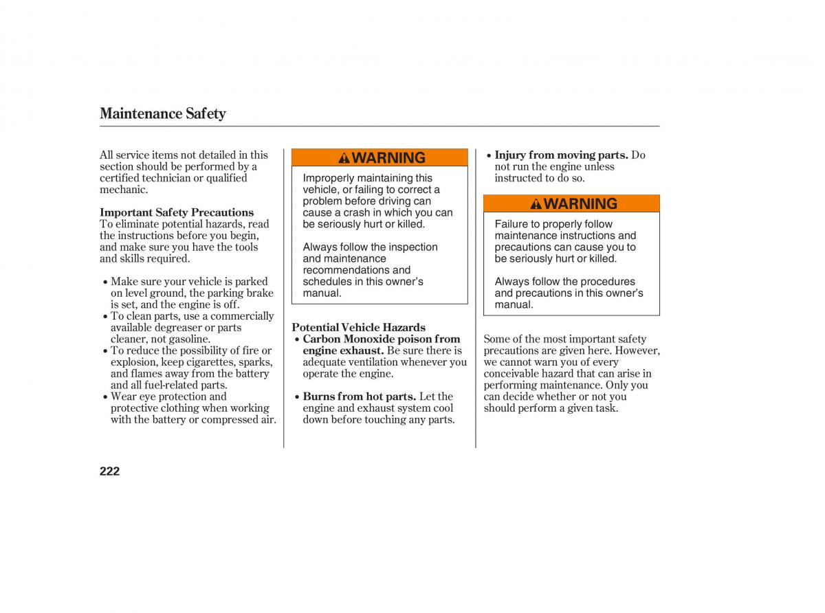 Honda Civic VIII 8 owners manual / page 308