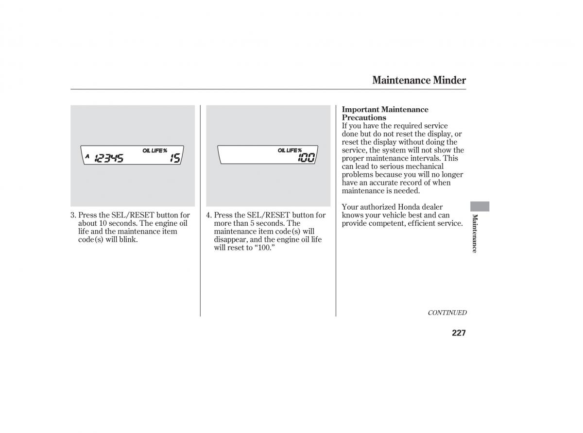 Honda Civic VIII 8 owners manual / page 313