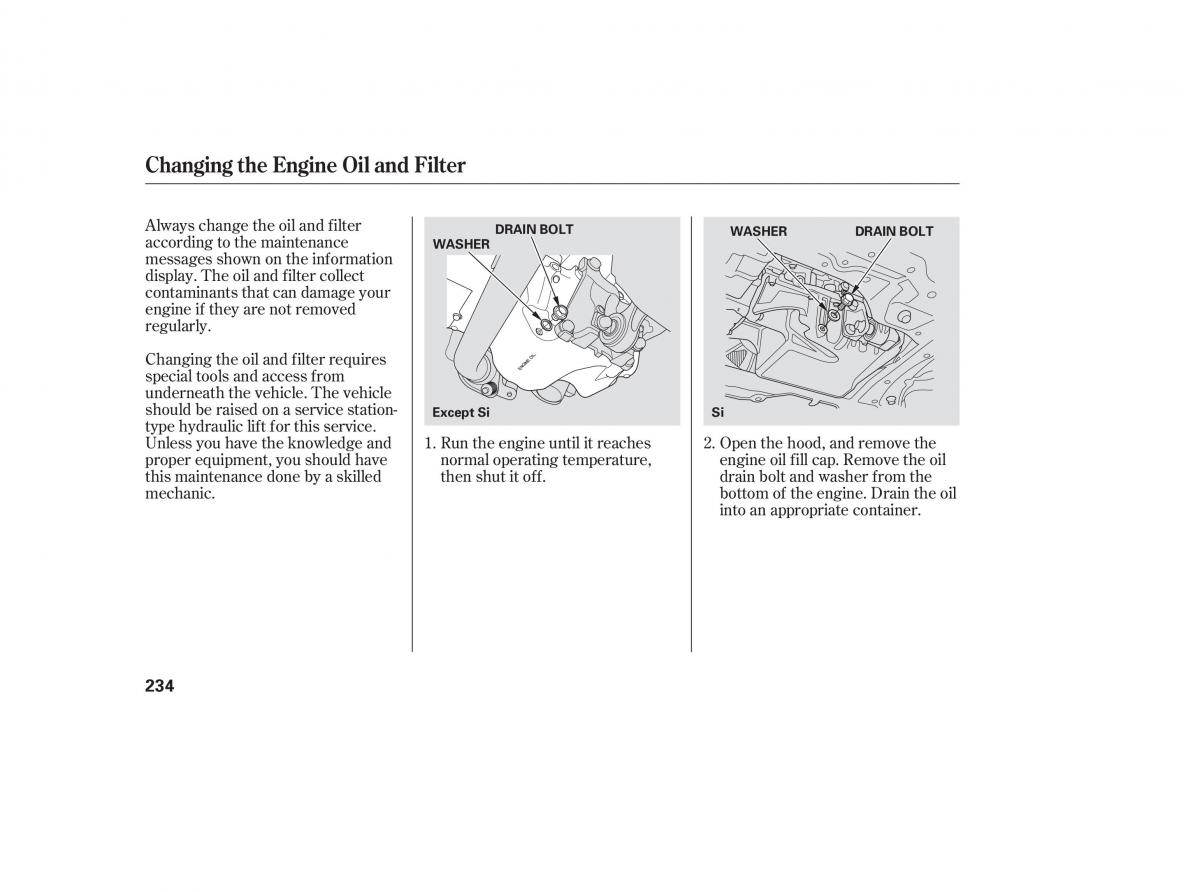 Honda Civic VIII 8 owners manual / page 320