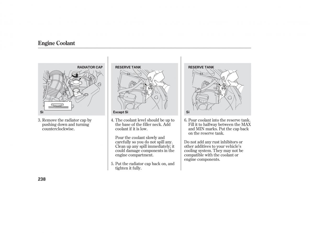 Honda Civic VIII 8 owners manual / page 325