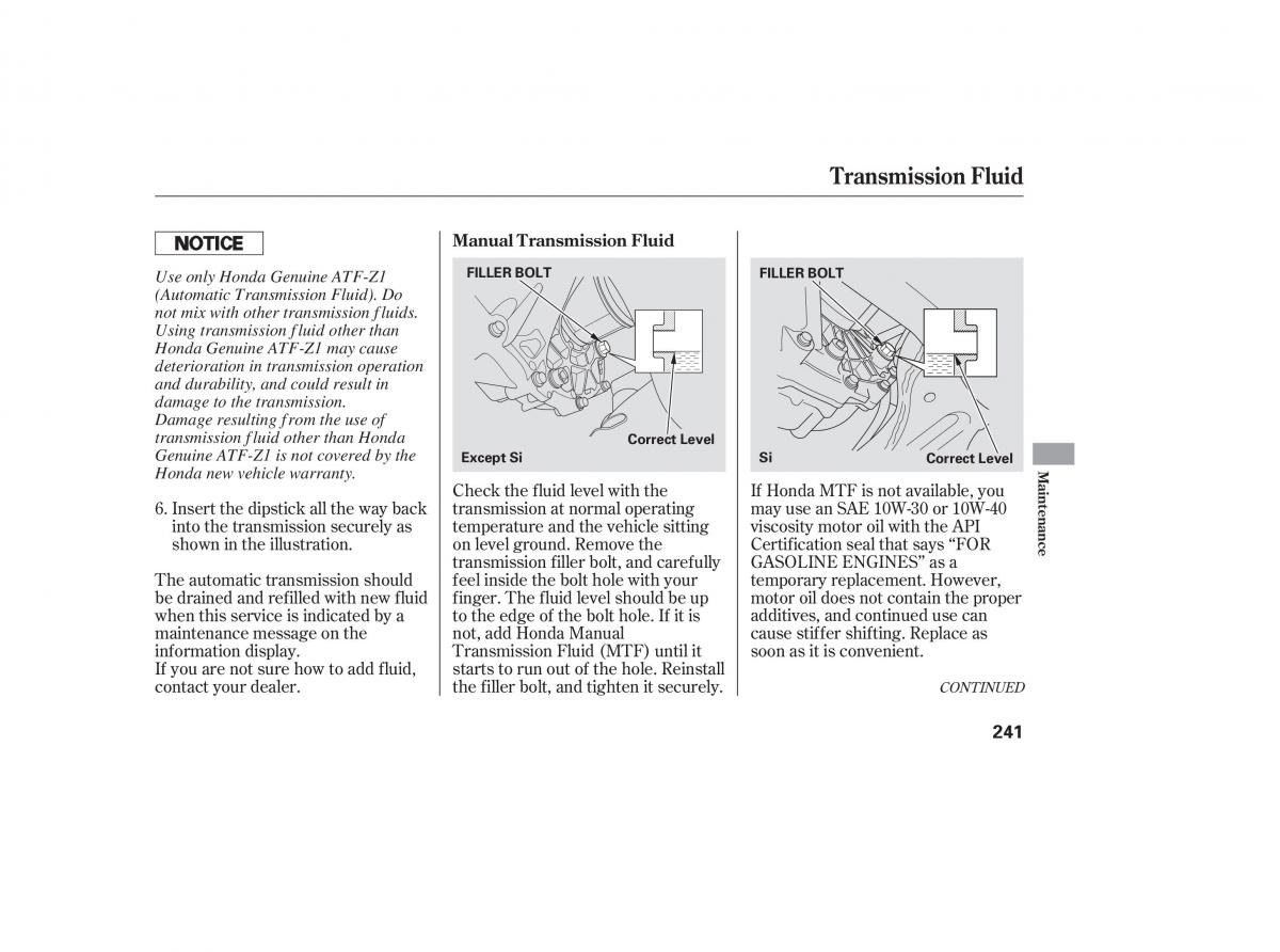 Honda Civic VIII 8 owners manual / page 328