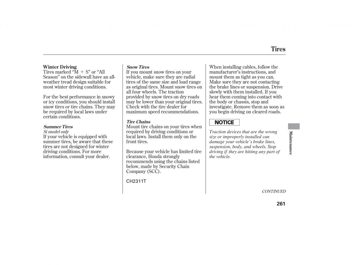 Honda Civic VIII 8 owners manual / page 352