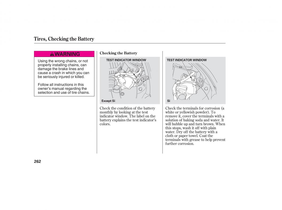 Honda Civic VIII 8 owners manual / page 353